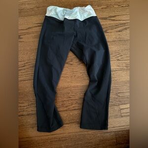 Lululemon Athletica Black and White Leggings